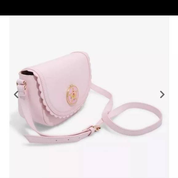 Pretty Guardian Sailor Moon Crystal Star Compact Crossbody Bag  BoxLunch Purse - Picture 3 of 3